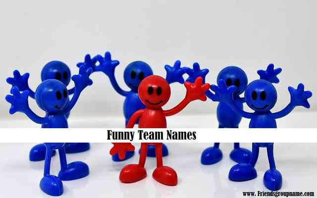 Funny Team Names【2024】Best & Cool Names List 1