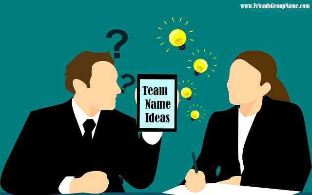 Team Name Ideas, team names