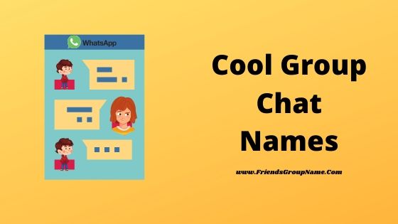 Cool Group Chat Names, group names, chat names