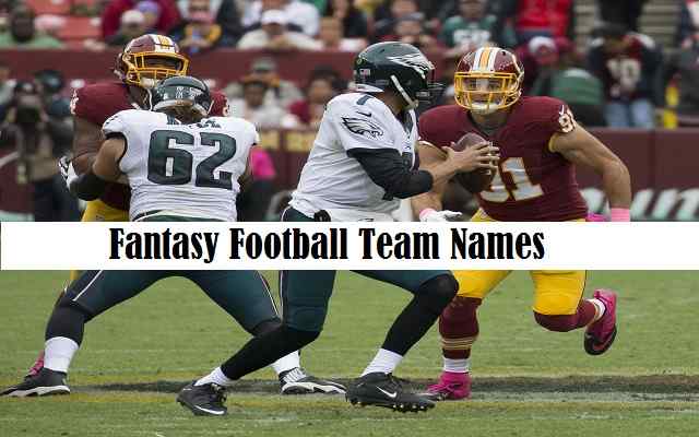 Fantasy Football Team Names