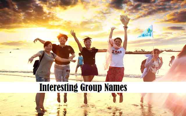 Interesting Group Names, Group Names