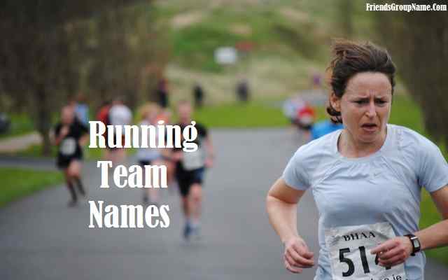Running Team Names, run