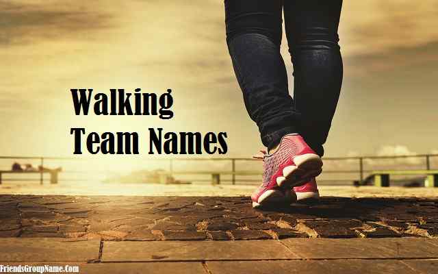 Walking Team Names