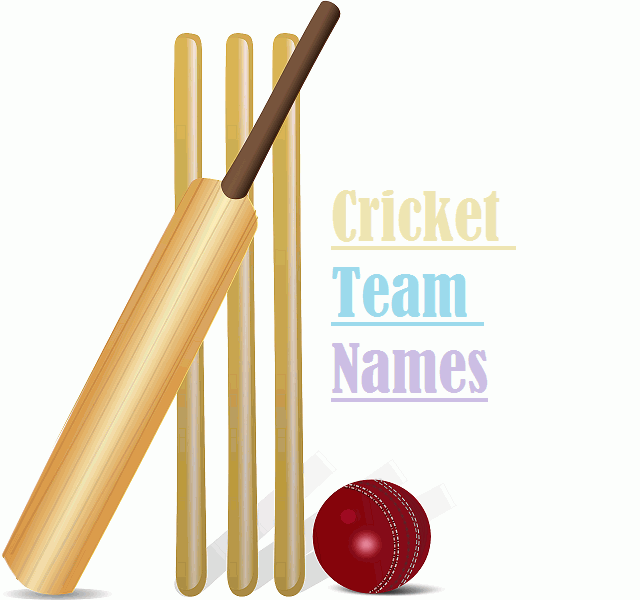 Cricket Team Names 