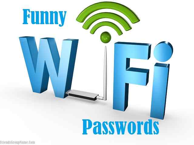 Funny Passwords For Wifi