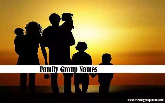 family group names