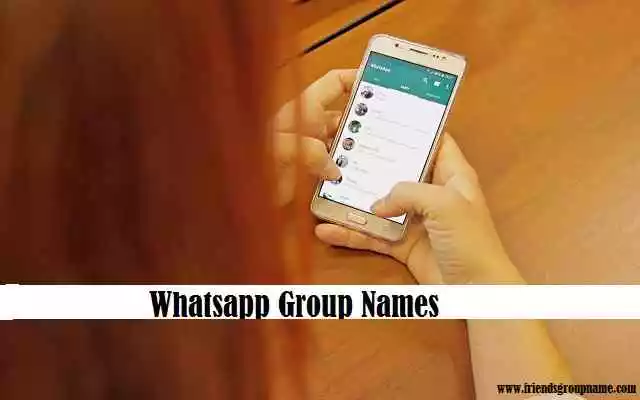 whatsapp group names