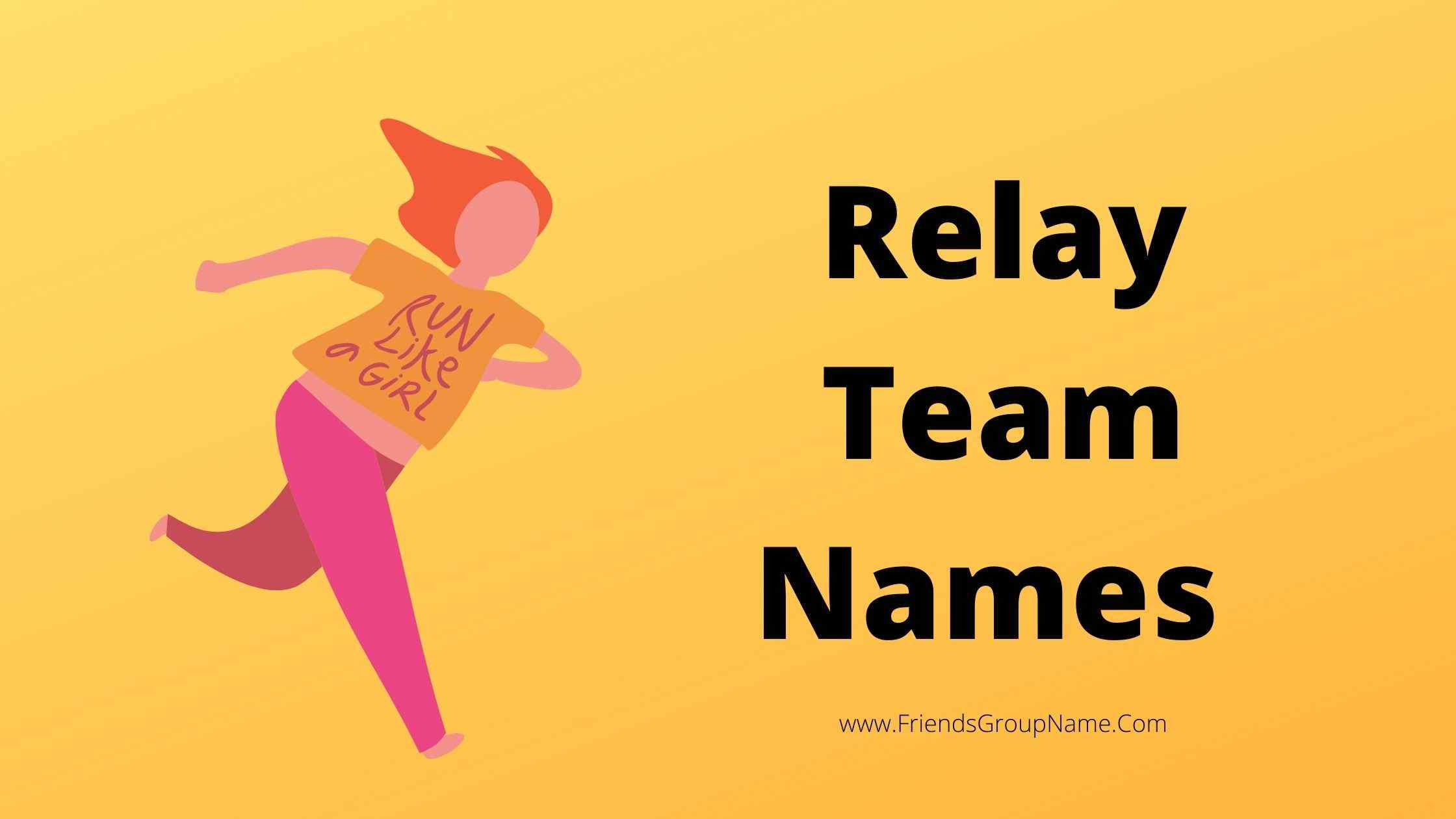 Relay Team Names