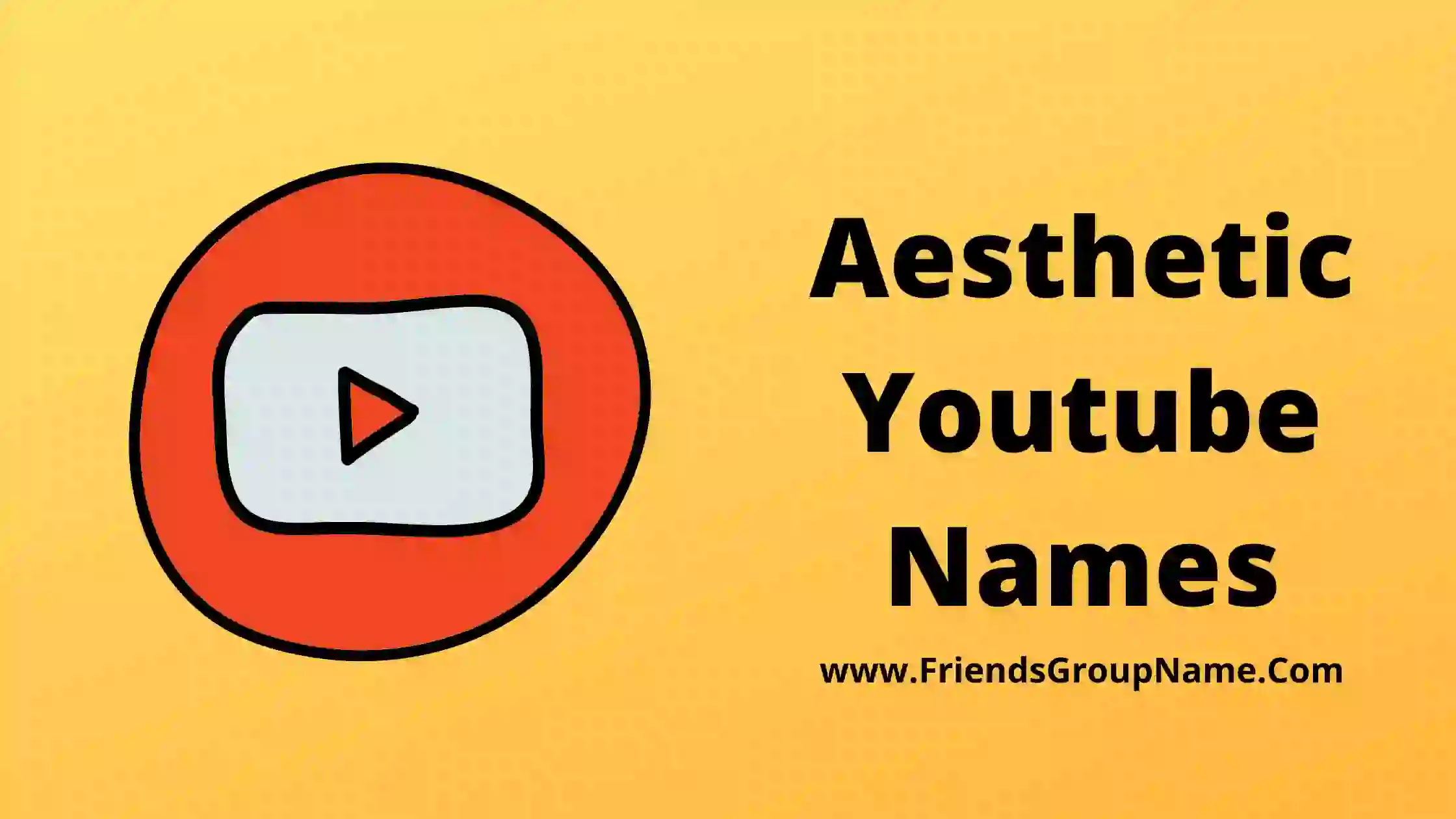 Aesthetic Youtube Names