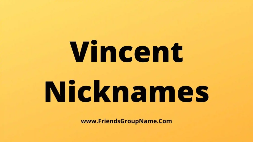 VINCENT MEANING ORIGIN NICKNAMES POPULARITY visual data 5