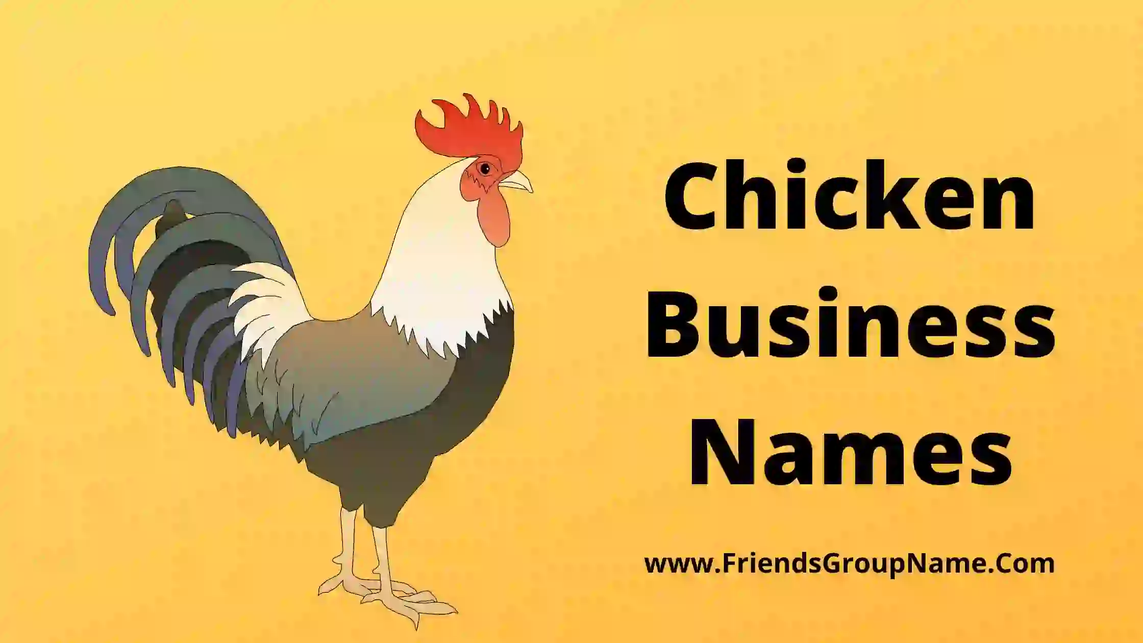 Chicken Business Names【2023】Best, Funny & Good Chicken Names For Business  Ideas