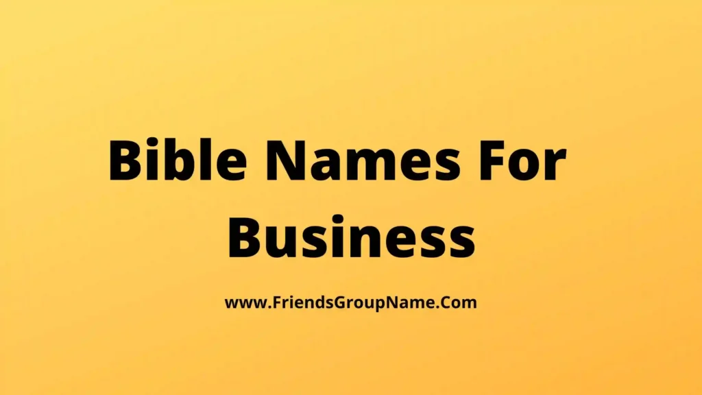 bible-names-for-business-2024-best-cool-new-verse-bible-business