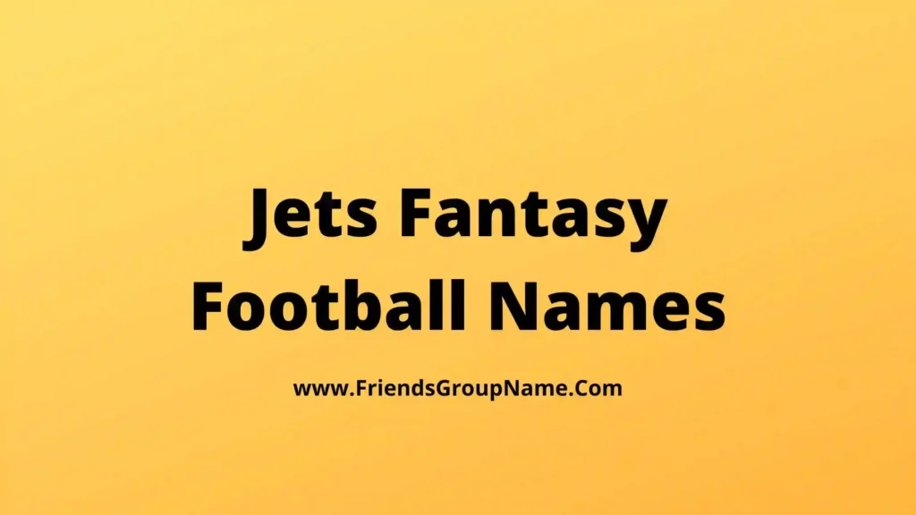 Jets Fantasy Football Names 2025 Nara Tamera