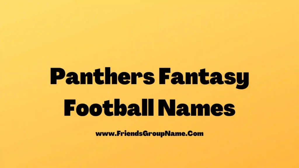 panthers-fantasy-football-names-2024-best-funny-good-carolina