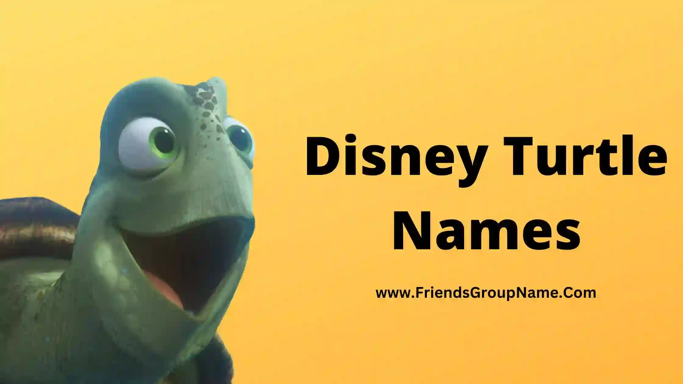 Disney Turtle Names