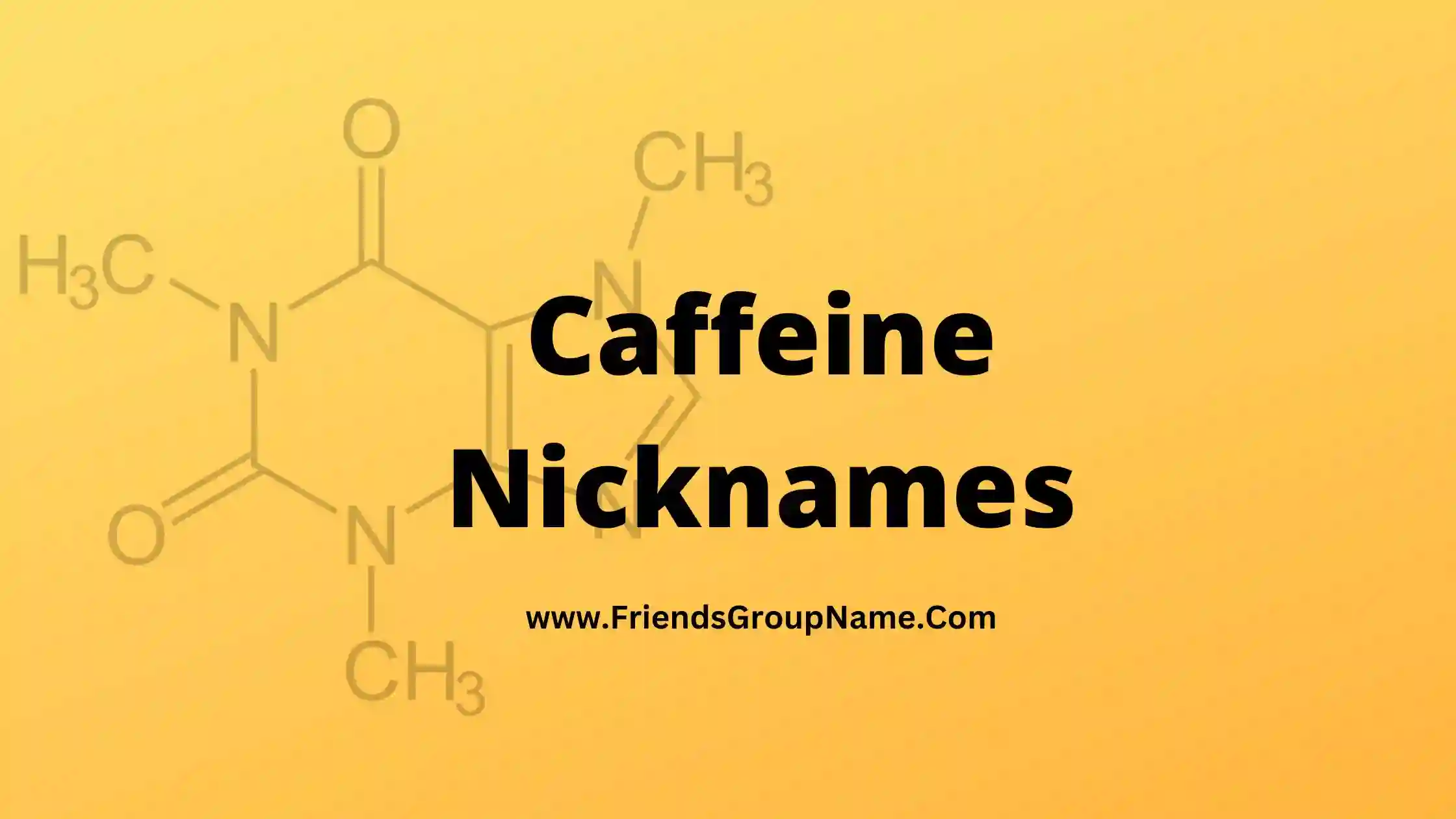 Caffeine Nicknames