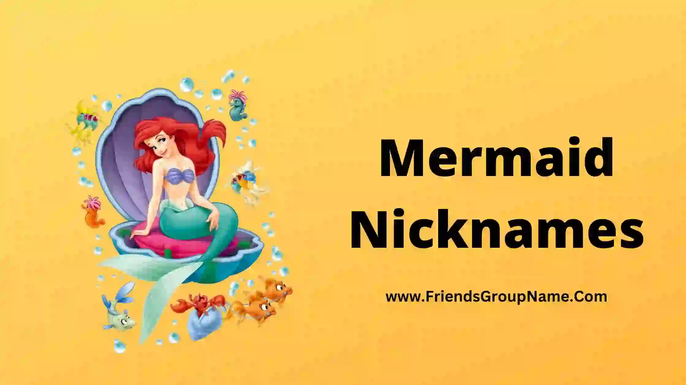 300 Mermaid Nicknames 2024