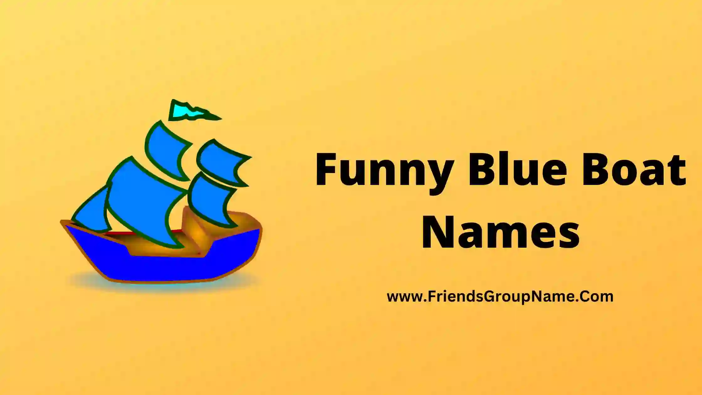 Funny Blue Boat Names