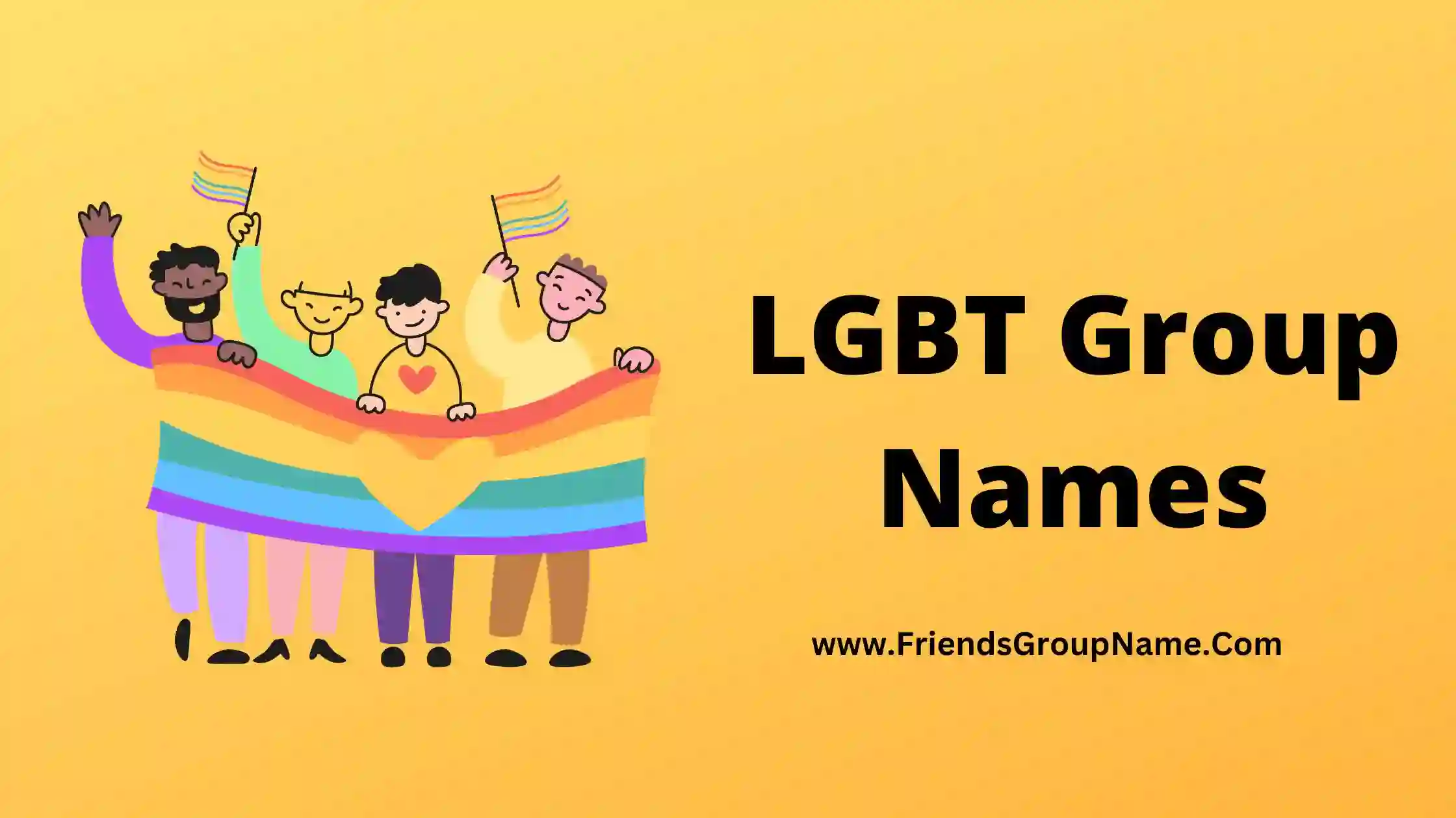 LGBT Group Names 2024 Best Funny Group Names For LGBT