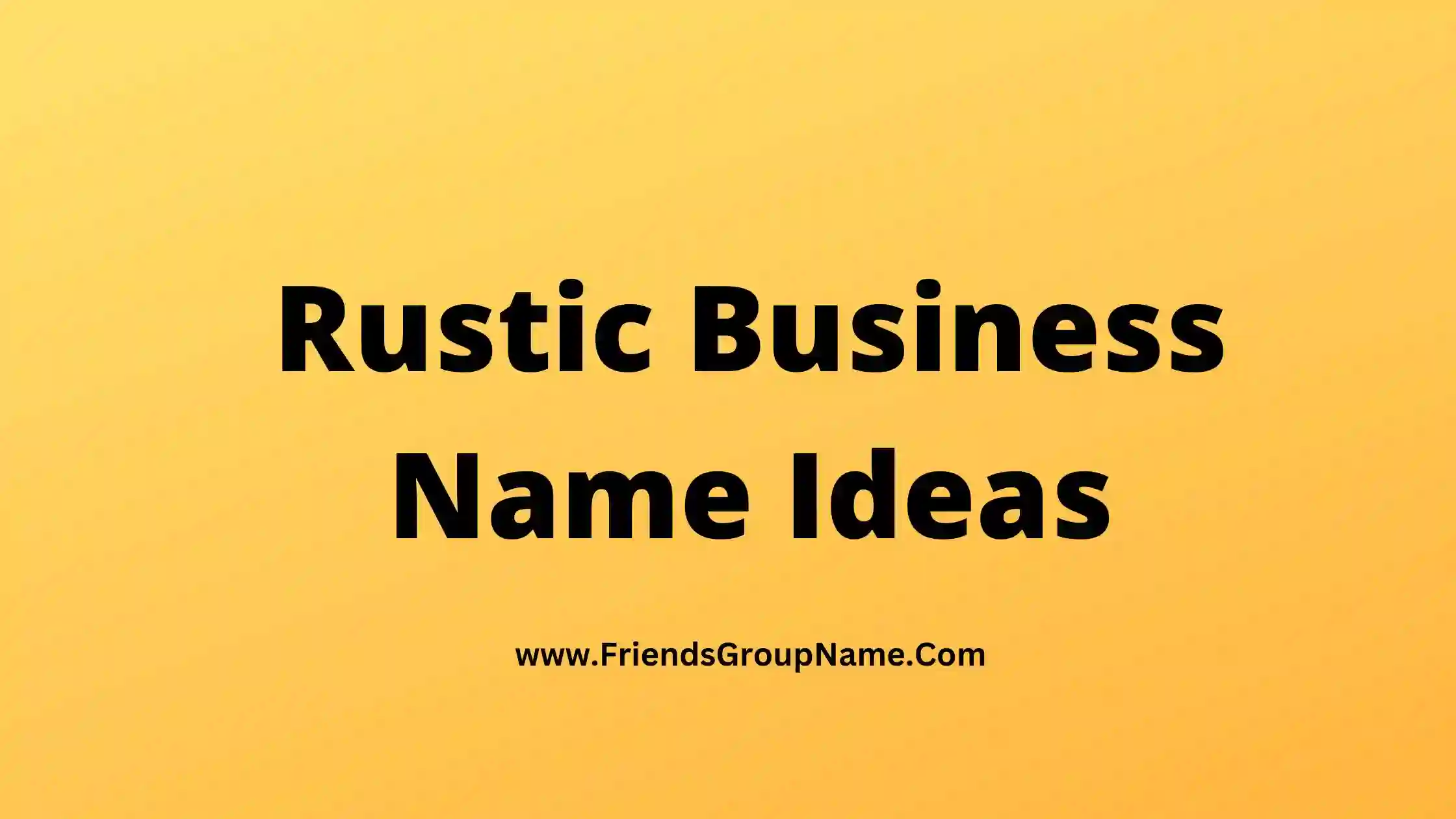 business names list of ideas