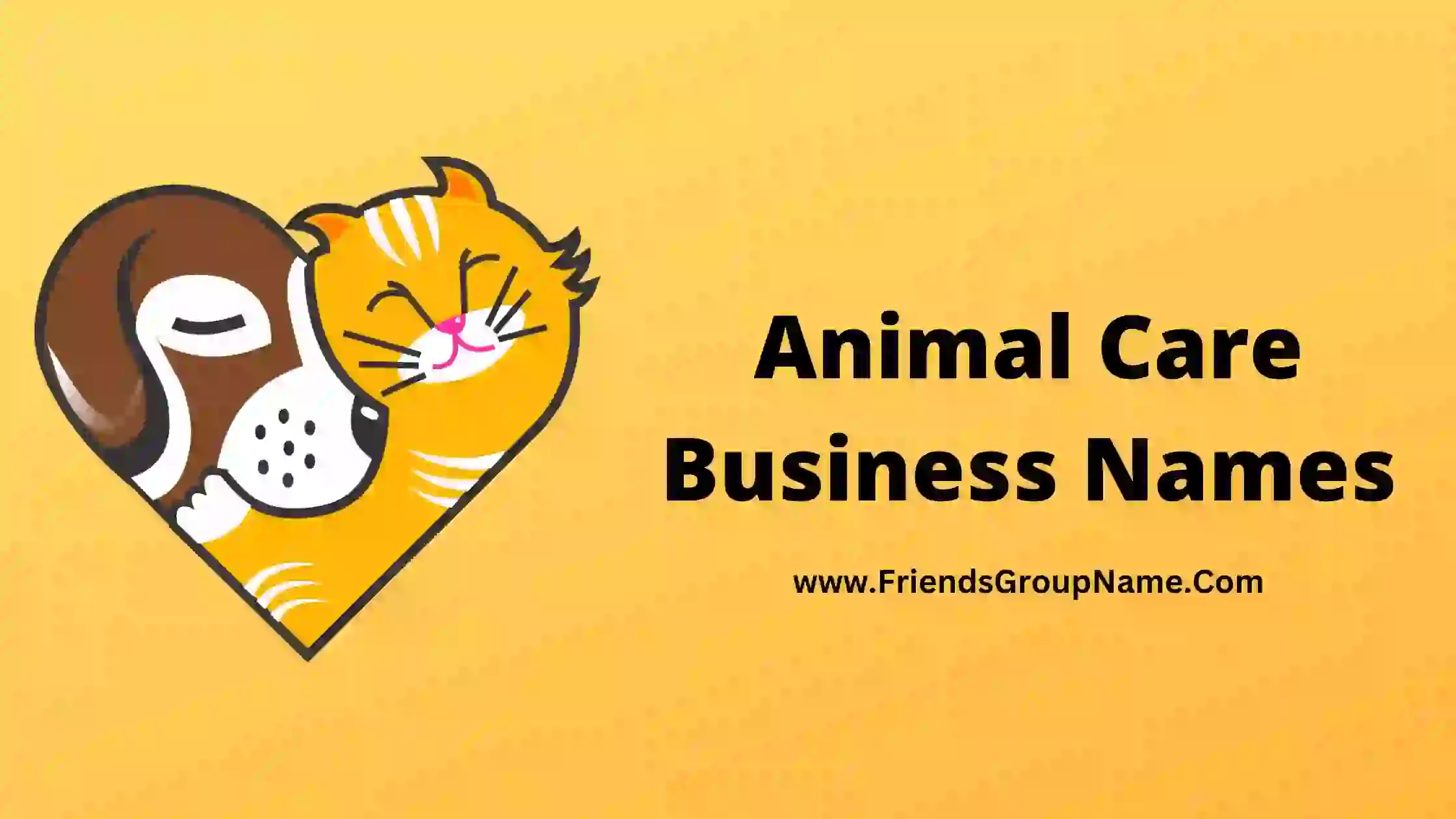 Animal Care Business Names