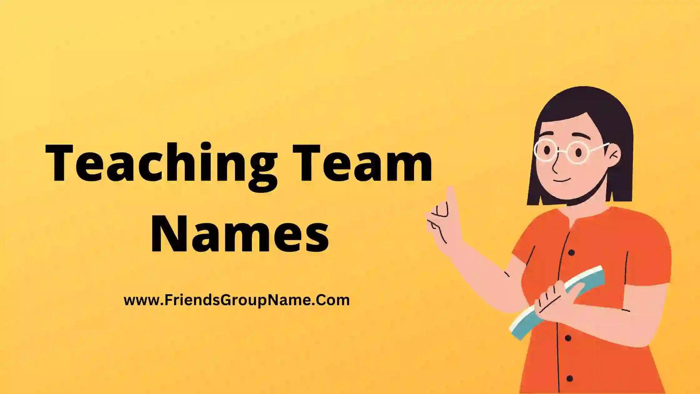 Teaching Team Names